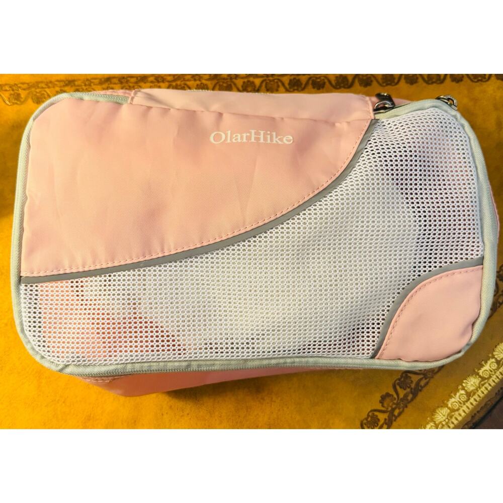 OlarHike Pink Packing Travel Organizer Case Bag